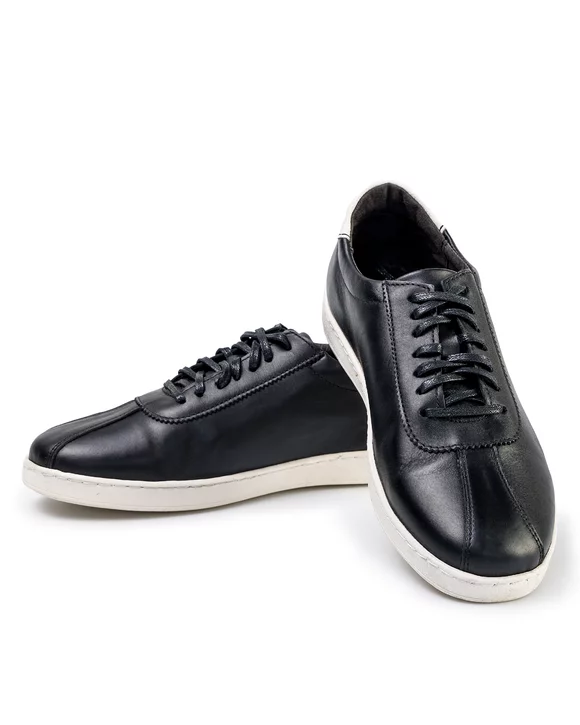 Pantofi Casual Barbati Piele Naturala Negri IN745