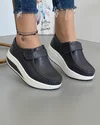 Pantofi Casual Gri Piele Naturala PL-58 1