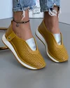 Pantofi Dama Piele Naturala Mustar Casual XH-2074 1