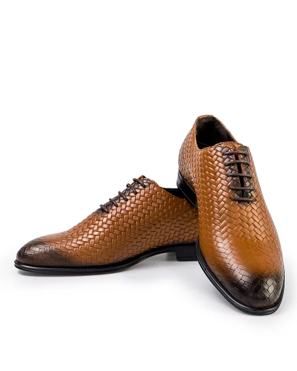 Pantofi Eleganti Barbati Piele Naturala Maro Deschis IN911