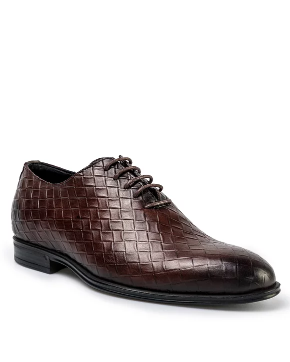 Pantofi Eleganti Barbati - Pantofi Eleganti Barbati Piele Naturala Maro IN913