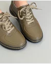 Pantofi Kaki Casual Din Piele Naturala XH-2800 5