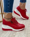 Pantofi Piele Naturala Agnes - Rosii 3