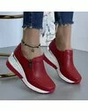 Pantofi Piele Naturala Agnes2 - Rosii 3