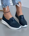 Pantofi Piele Naturala Casual Bleumarin Perforati XH-3011