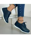 Pantofi Piele Naturala Darla - Bleumarin 3