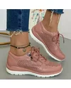 Pantofi Piele Naturala Darla - Roz 3