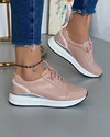 Pantofi Piele Naturala Eden - Roz 1