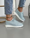 Pantofi Piele Naturala Melo 2 - Albastri 2