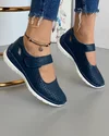 Pantofi Piele Naturala Mona Bleumarin