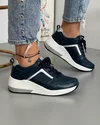 Pantofi Piele Naturala Naomi - Bleumarin 3