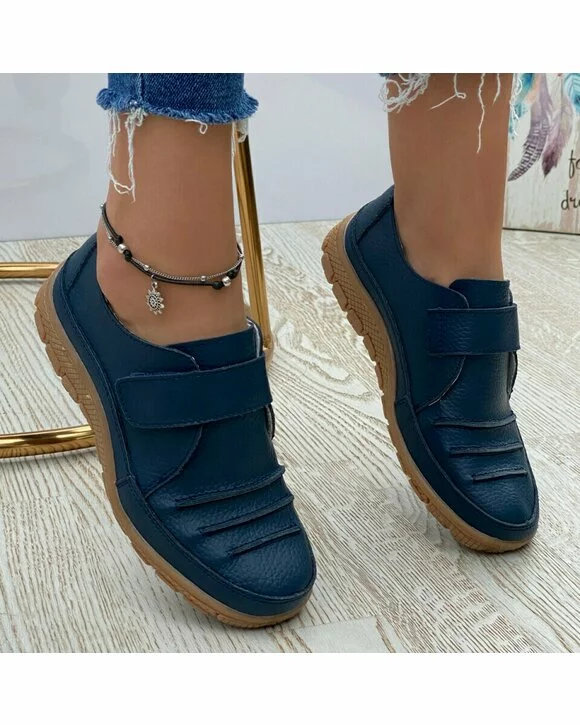 Pantofi Piele Naturala Noba - Bleumarin