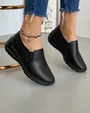 Pantofi Piele Naturala Paris - Negri 2
