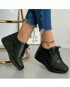Pantofi Piele Naturala Ruby - Negri 1