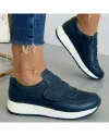 Pantofi Piele Naturala Ani - Bleumarin 3
