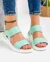 Sandale Piele Naturala Verzi JY3032 4