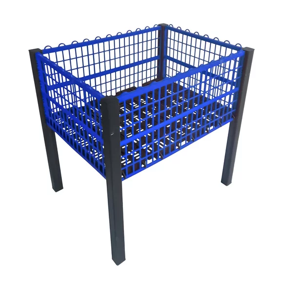 Coș promoțional din plastic rigid 60x80 cm pentru expunere produse picture - 3