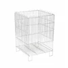Cos promoțional metalic pliabil 54×38 cm pentru magazine si supermarketuri picture - 1