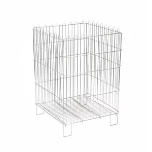 Cos promoțional metalic pliabil 54×38 cm pentru magazine si supermarketuri