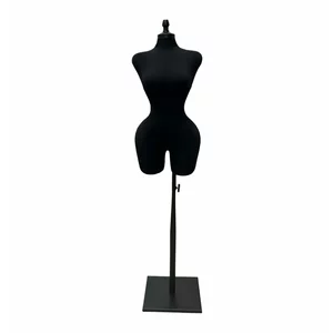 Manechin croitorie / expunere - femei / negru
