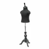 Manechin croitorie copil cu bust negru, picior lemn trepied negru 2-4 Ani picture - 3