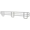 Opritor metal cromat pentru polita – Organizare și protecție pentru rafturi metalice picture - 1