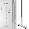 STALP RONDY D-1 CU TALPA T 140 CM picture - 1