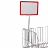 Suport afiș A4 pentru coșuri – reglabil pe înaltime picture - 1