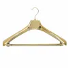 Umeras pentru palton Gold cu bara - 45 cm, Cu carlig metalic rotativ picture - 1