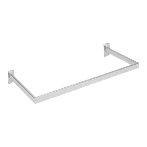 Bara pentru haine montata pe perete, 90 cm