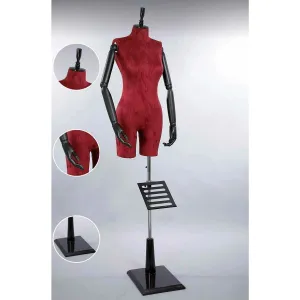 Bust expunere haine dama, rosu
