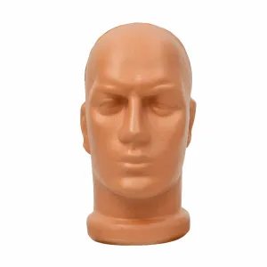 Cap manechin barbat din plastic dur