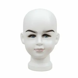 Cap plastic copil alb