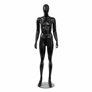 MANECHIN NEGRU FIBRA DAMA 07
