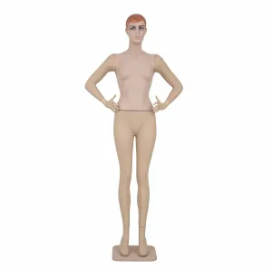 Manechin din plastic dama cu mainile in sold, MP-6