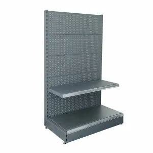 Raft metalic perforat de perete 165 cm Antracit