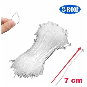 Set agatatori (Fir) plastic pentru etichete textile (5000 buc)