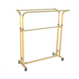 Stender metal dublu reglabil pe inaltime E-553, Gold