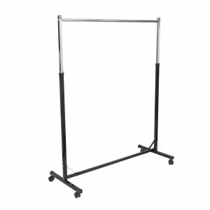 Stender Metal E-511 Reglabil Pe Inaltime, Negru-Crom