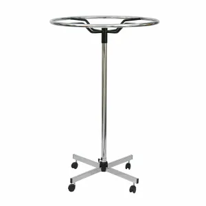 Stender Metal Cerc, Rotativ, Cromat
