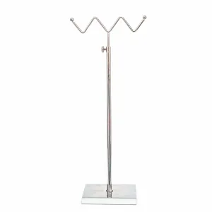 Suport telescopic crom pentru expunere genti