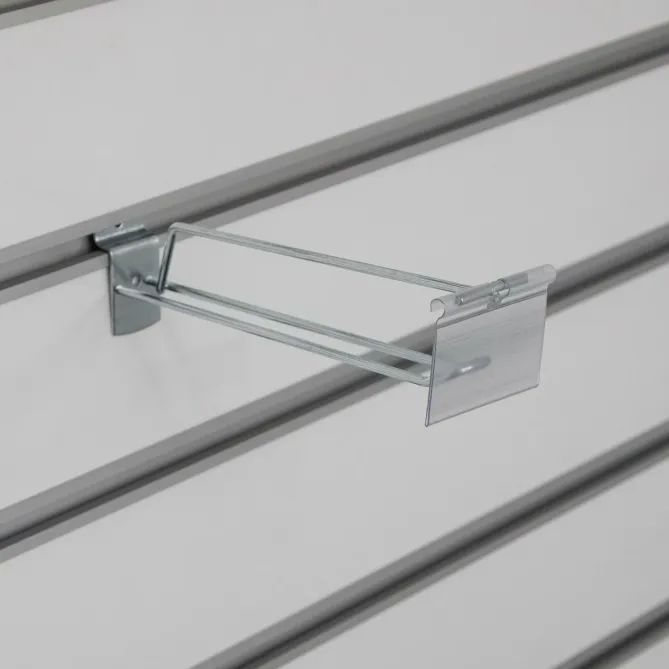Agatator panou slatwall -U- cu etiheta 20 cm picture - 2