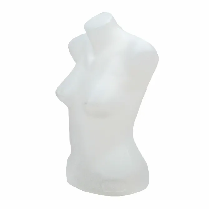 Bust dama plastic alb picture - 2