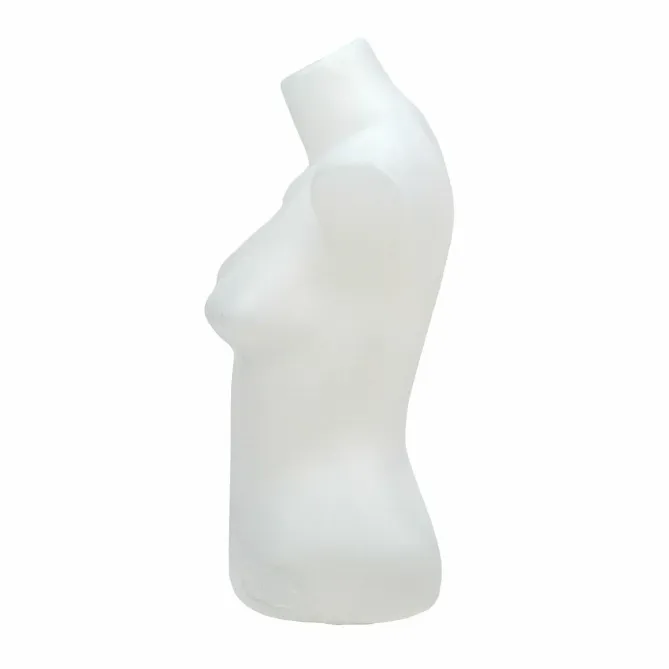 Bust dama plastic alb picture - 3