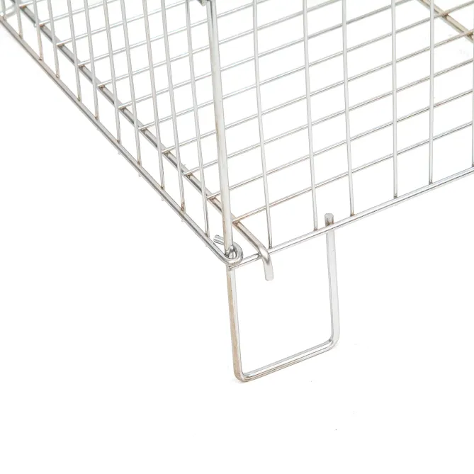 Cos promoțional metalic pliabil 54×38 cm pentru magazine si supermarketuri picture - 3