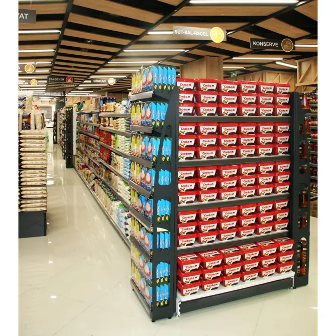 Raft lateral capat gondola pentru expunere produse in magazine și supermarketuri picture - 3