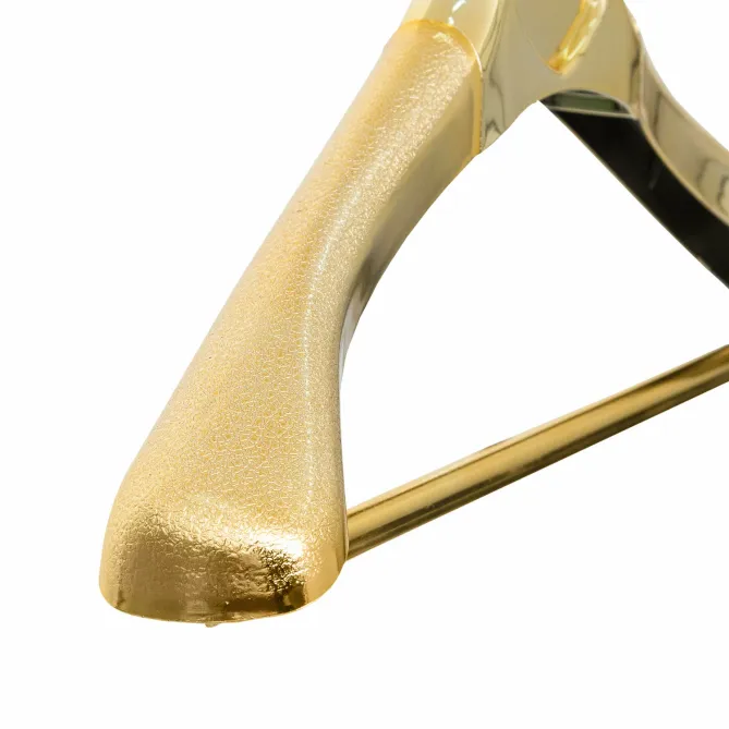 Umeras pentru palton Gold cu bara - 45 cm, Cu carlig metalic rotativ picture - 2