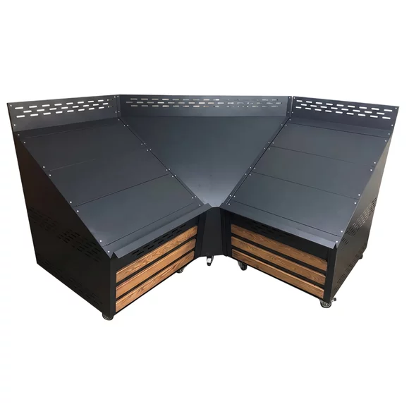 Raft comercial premium legume si fructe - Modul 100 cm picture - 4