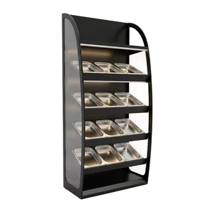 Raft de expunere premium pentru măsline și delicatese