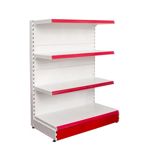 Raft metalic capăt gondolă H135 x L100 cm pentru Magazin picture - 2